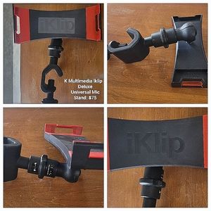 IKlip multimedia Deluxe microphone stand